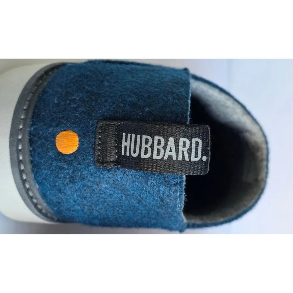 SAMUEL HUBBARD Spring Back Slippers Royal Blue 9.5 43 Monopett Felt Comfort - Picture 14 of 16